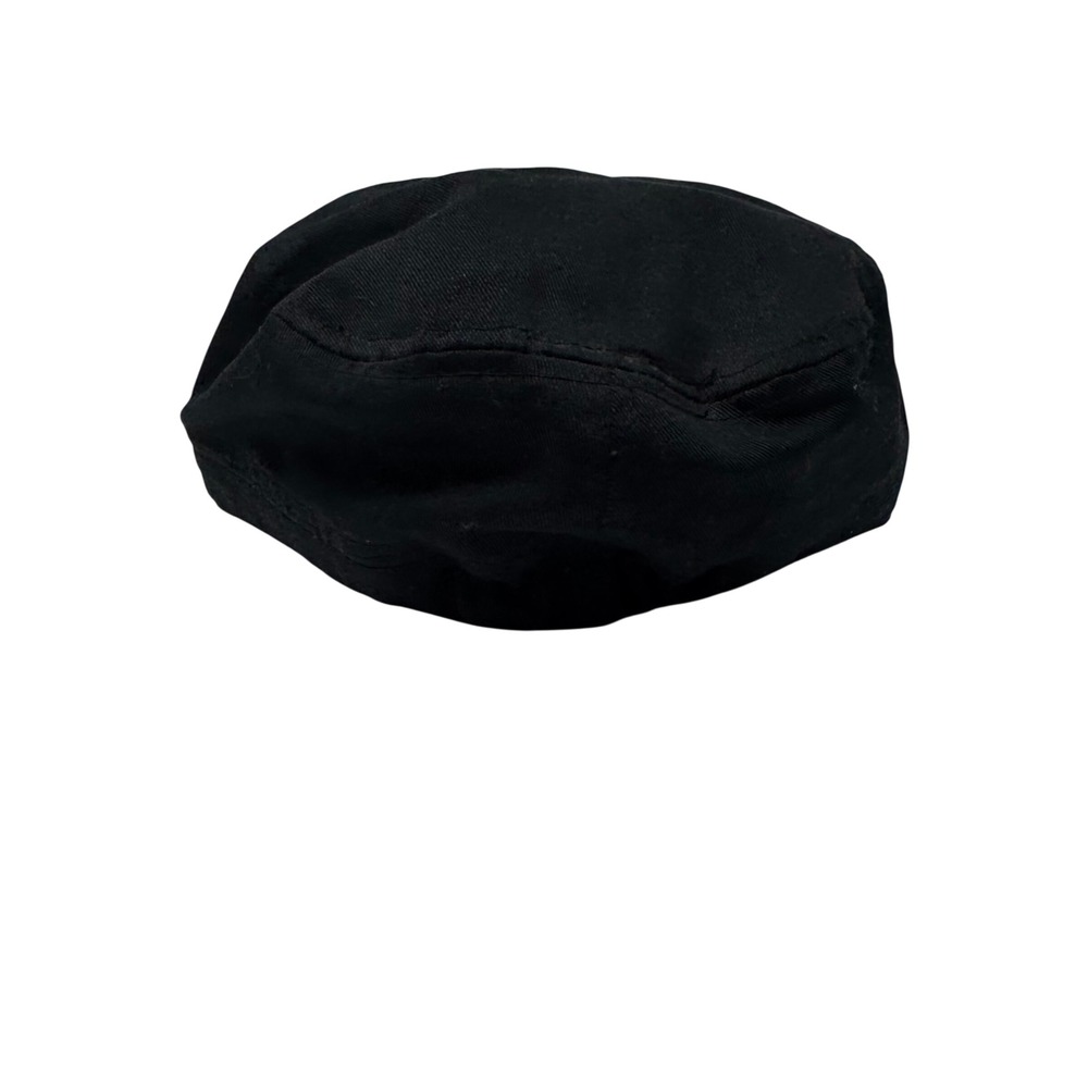 Nyla District Black Cadet Hat Love Heart Rhinestone Wing Distressed Y2K Cap NWOT - Picture 3 of 7